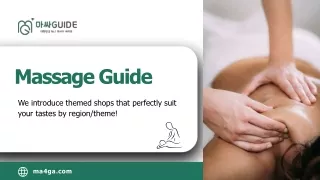Jeju Swedish Massage for Total Relaxation