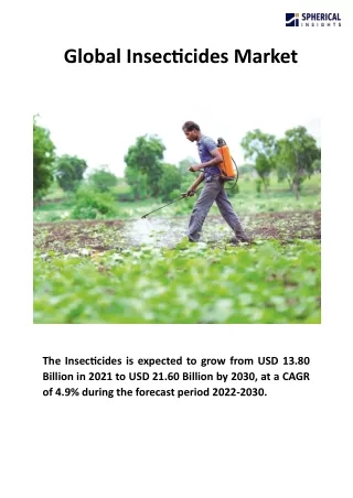 global insecticides market