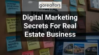 Digital Marketing Secrets For Real Estate Business