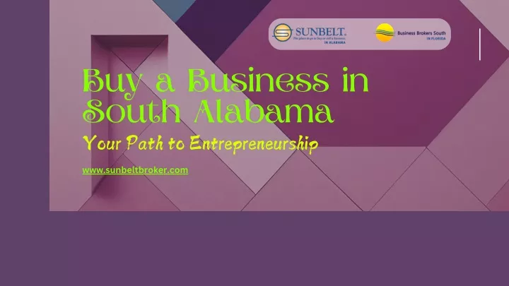 buy a business in south alabama your path