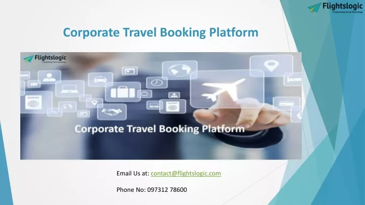 corporate travel booking platform