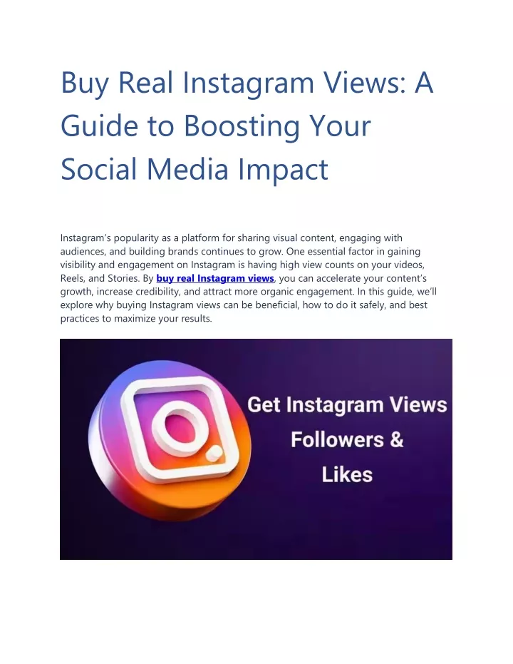 buy real instagram views a guide to boosting your