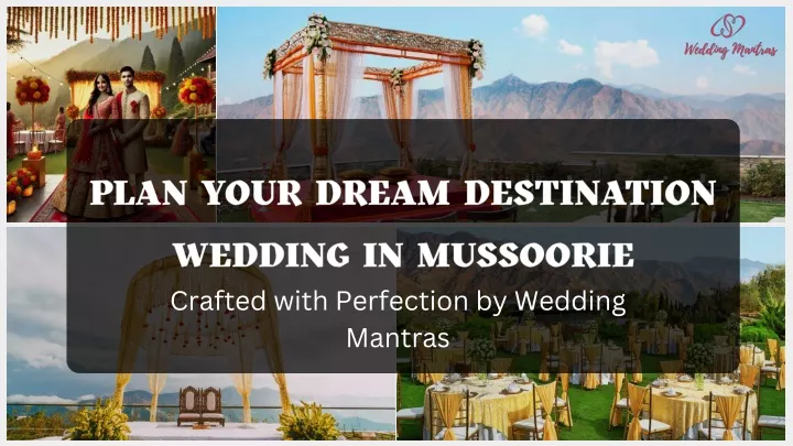 plan your dream destination wedding in mussoorie