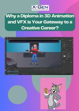 Why a Diploma in 3D Animation and VFX is Your Gateway to a Creative Career