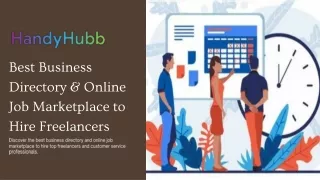 Best Business Directory & Online Job Marketplace to Hire Freelancers