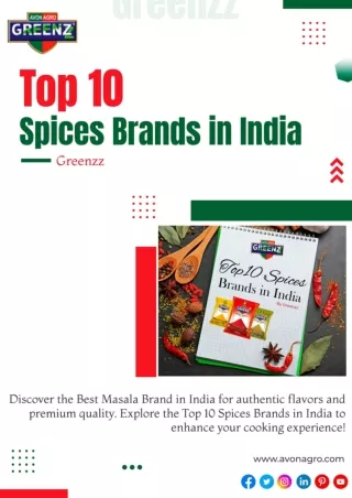 Top 10 Spices Brands in India