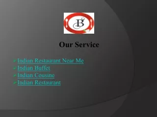 Dine at Our Indian Restaurant - BABA’S RESTRO-BAR & LOUNGE
