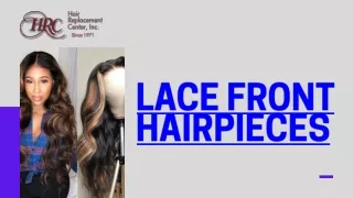 Stylish Lace Front Hairpieces for Effortless Beauty.