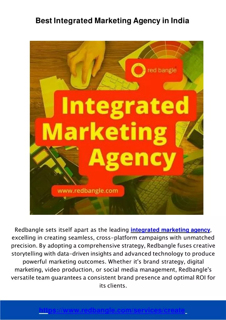 best integrated marketing agency in india