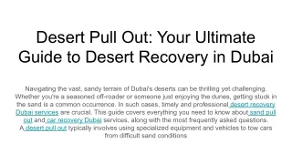 desert pull out your ultimate guide to desert