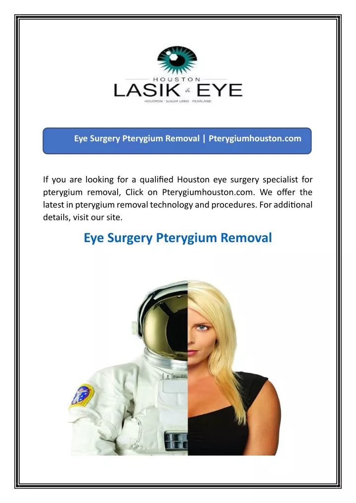 eye surgery pterygium removal pterygiumhouston com