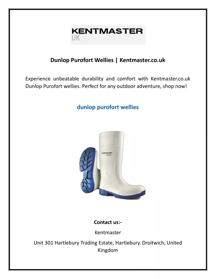 dunlop purofort wellies kentmaster co uk