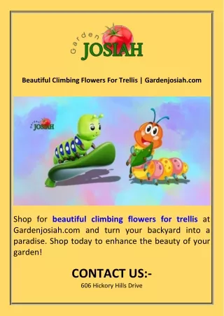 Beautiful Climbing Flowers For Trellis  Gardenjosiah.com