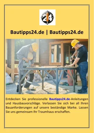 Bautipps24.de  Bautipps24.de