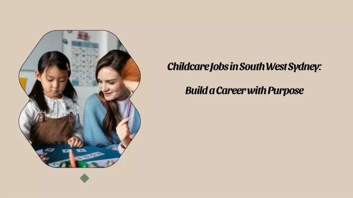 childcare jobs in south west sydney build