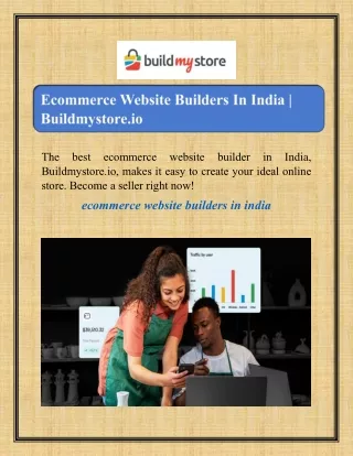 Ecommerce Website Builders In India | Buildmystore.io