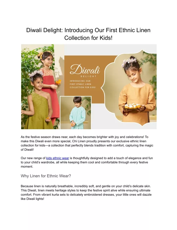 diwali delight introducing our first ethnic linen