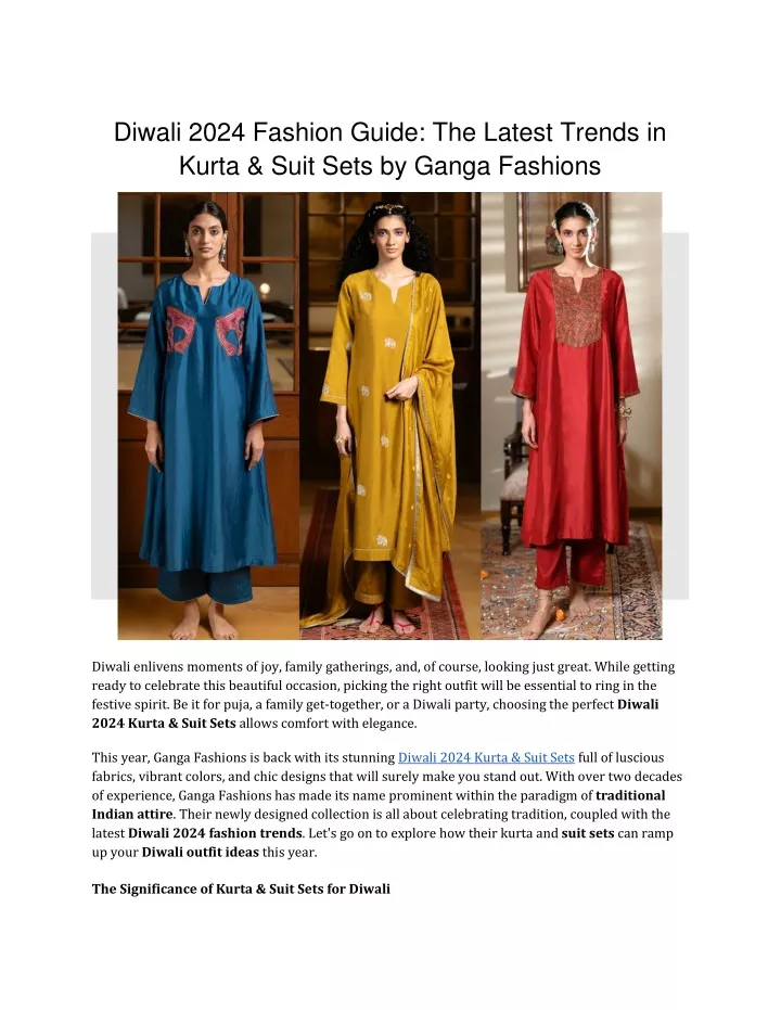 diwali 2024 fashion guide the latest trends