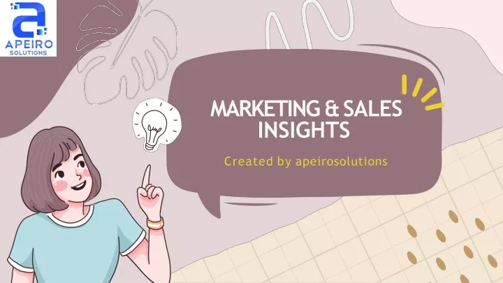 marketing sales insights