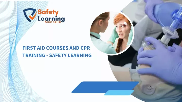 first aid courses and cpr training safety learning