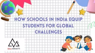 How Schools in India Equip Students for Global Challenges