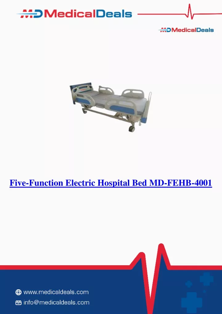 five function electric hospital bed md fehb 4001