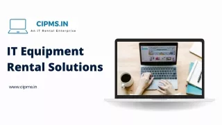 Laptop on Rent in Mohali