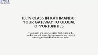 ielts class in kathmandu your gateway to global