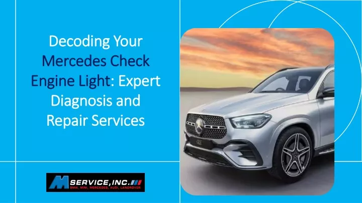 decoding your mercedes check engine light expert