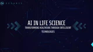 AI in Life Science Transforming Healthcare through Intelligent Technologies