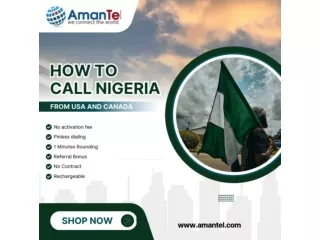 Call Nigeria from USA - A@d - Canada.PPT