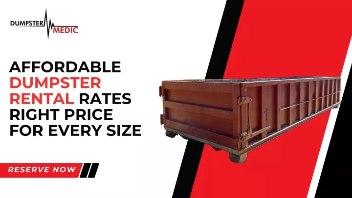 affordable dumpster rental rates right price