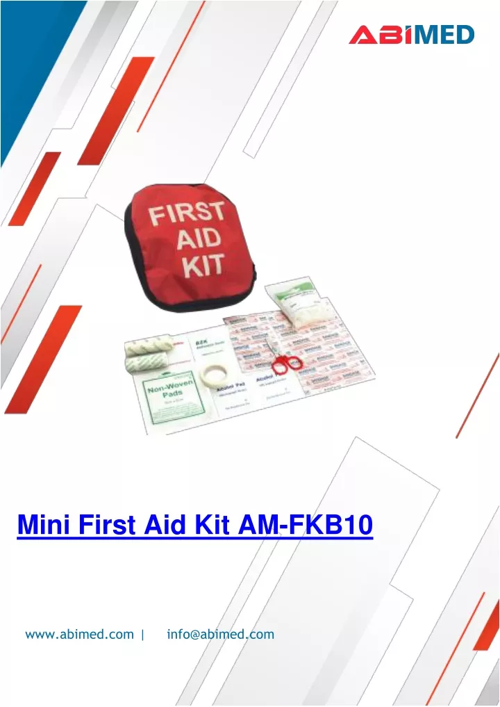 mini first aid kit am fkb10