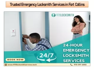 Trusted Emergency Locksmith Services in Fort Collins