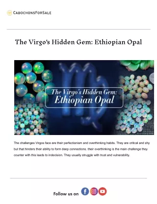 Ethiopian Opal in Full Spectrum: A Painting by Nature