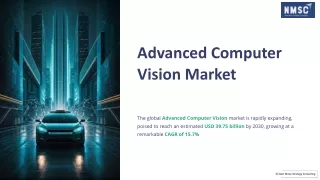 Advanced Computer Vision Market: Trends, Growth and Innovations