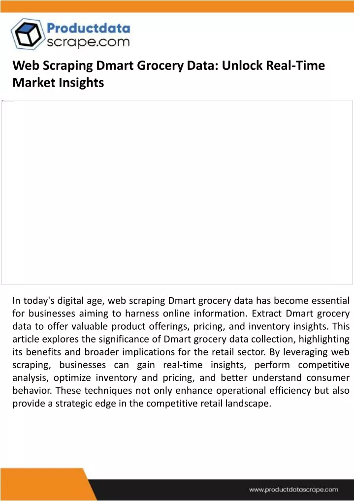 web scraping dmart grocery data unlock real time