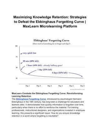 maximizing knowledge retention strategies