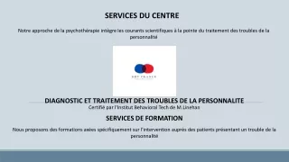 Comprendre et Surmonter les Addictions avec DBT France - Centre Rive Gauche