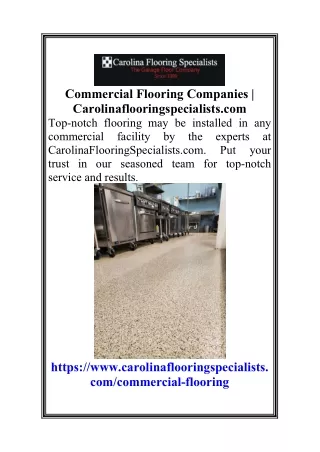 Commercial Flooring Companies Carolinaflooringspecialists.com