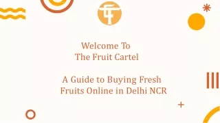 Buy Fresh Fruits Online Delhi NCR