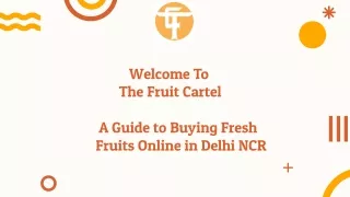 Buy Fresh Fruits Online Delhi NCR