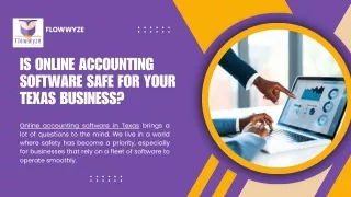 Is Online Accounting Software Safe for Your Texas Business