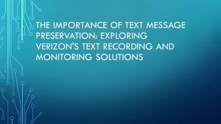 the importance of text message preservation