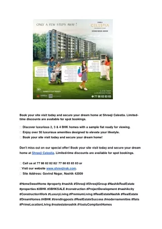 Dream home at Shreeji Celestia