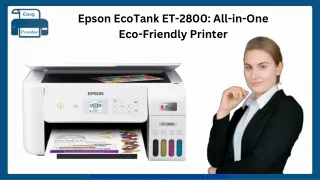 epson ecotank et 2800 all in one eco friendly