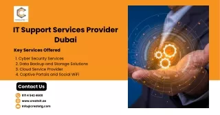 IT Support Services Provider Dubai | Create IT