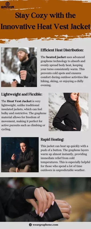 Stay Cozy with the Innovative Heat Vest Jacket