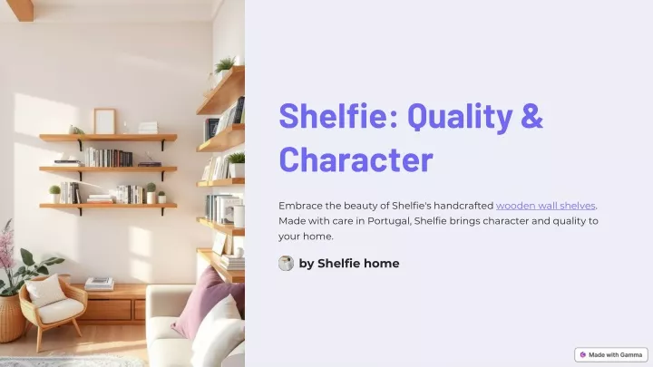 shelfie quality character