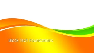 block tech foundations